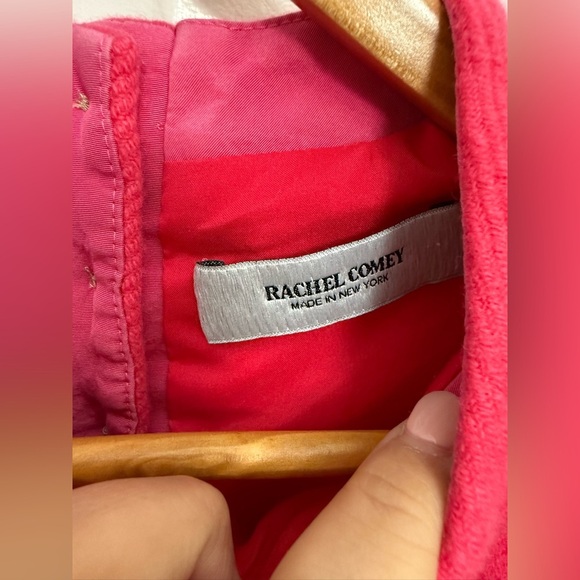 Rachel Comey Sleeveless Pink Wool Dress Size 0 Quiet Luxury Minimalist Designer - Picture 4 of 13